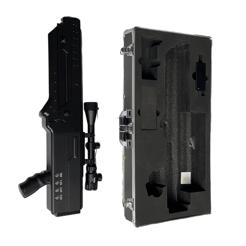  大石桥手持便携式枪型低空防御反制四通道A型